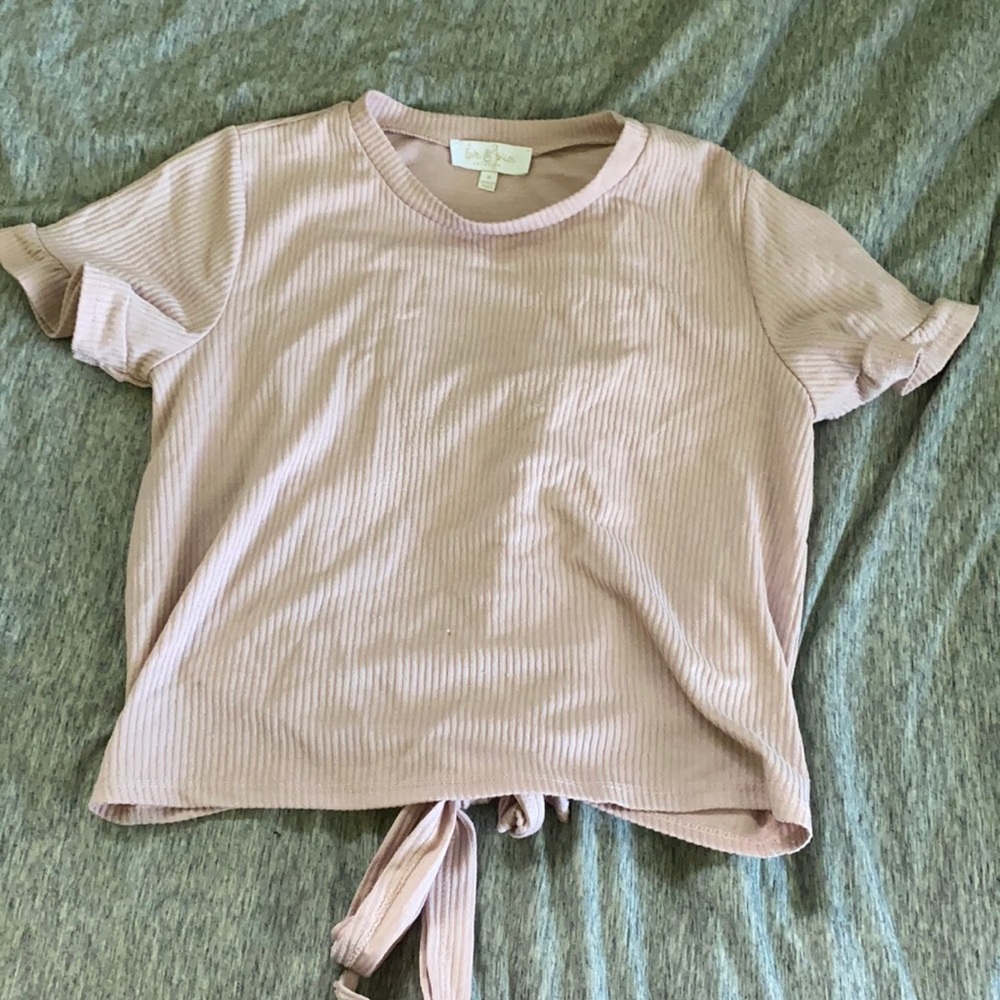 Light pink blouse